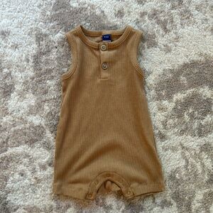 Brown one piece unisex outfit